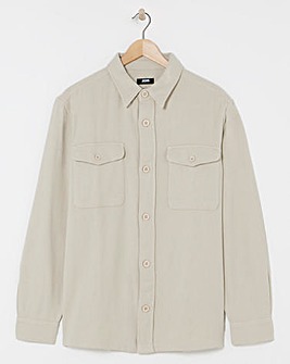 Double Pocket Heavy Brushed Flannel Shirt