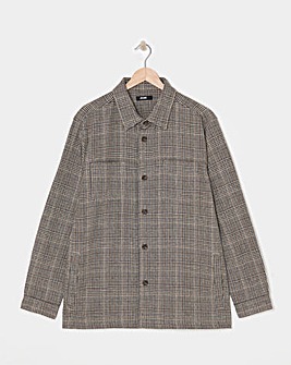Checked Shacket