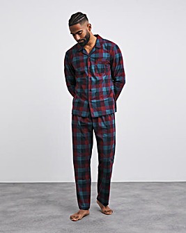 Check Fleece Pyjama Set