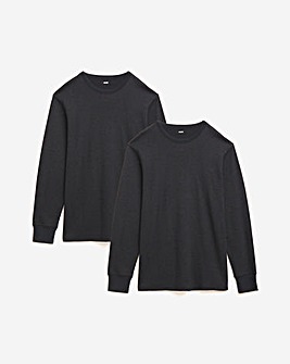 2 Pack Long Sleeve Thermal Tshirts