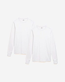 2 Pack Long Sleeve Thermal Tshirts