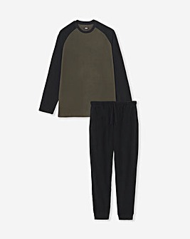 Raglan Micro Fleece Pyjama Set