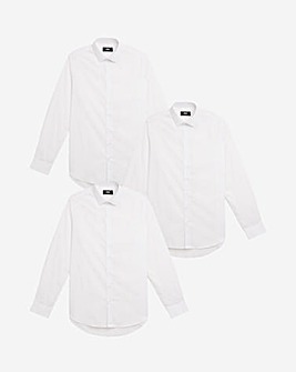 3 Pack Long Sleeve Formal Shirt Long