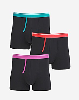 3 Pack Contrast Waistband A Fronts