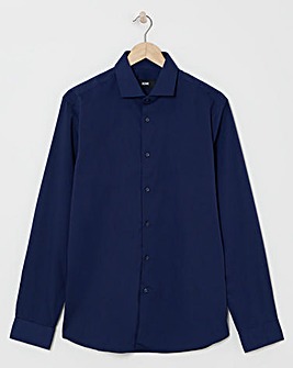 Polyester Blend Stretch Travel Shirt