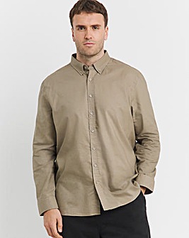 Long Sleeve Oxford Shirt Reg