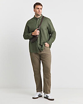 Long Sleeve Oxford Shirt Reg