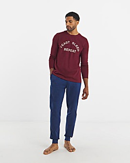 Feast Sleep Repeat Pyjamas