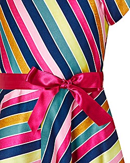 monsoon ribbon stripe dress