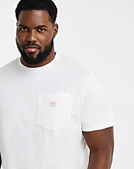 Jack & Jones Premium Caleb Patch T-Shirt - White