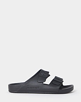 Jack & Jones Croxton Two Strap Sandal - Black