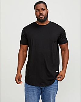 Jack & Jones Noa Curved Hem Longline T-Shirt