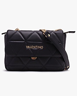 Valentino Bags Carnaby Black Quilted Shoulder Bag