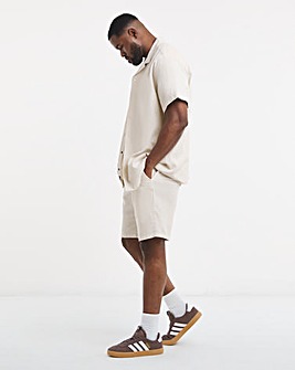 Jack & Jones Global Waffle Resort Shirt and Short Set
