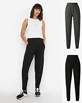 Ladies Black Petite Trousers | JD Williams
