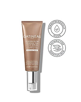Golden Glow Gradual Tan Face Serum Medium Dark 50ml