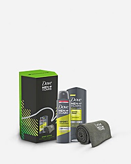Dove Men Care Sports Active Duo & Gym Towel Gift Set