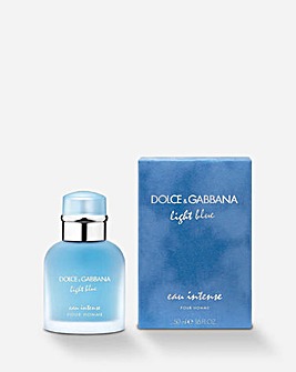 Dolce & Gabanna Light Blue Intense Pour Homme Eau De Parfum 50ml