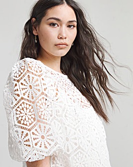 Joanna Hope Crochet Blouse