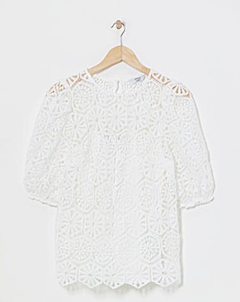 Joanna Hope Crochet Blouse