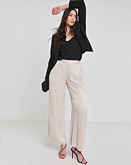 Joanna Hope Satin Wide Leg Trousers