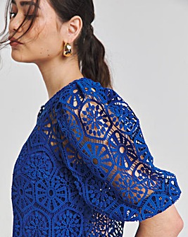 Joanna Hope Crochet Blouse