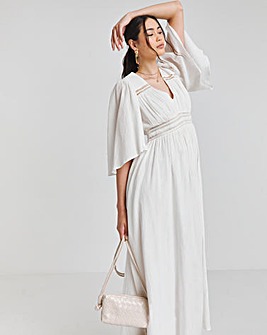 Joanna Hope Crinkle Maxi Dress