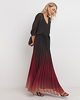 Joanna hope crushed velour maxi dress best sale