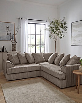 Ferguson Jumbo Cord Corner Sofa