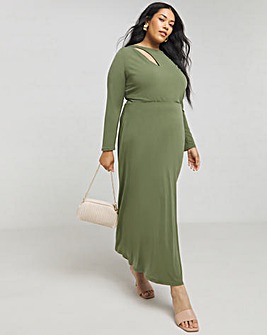 Joanna Hope Cut Out Jersey Dress