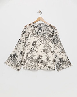 Joanna Hope Ruffle Blouse