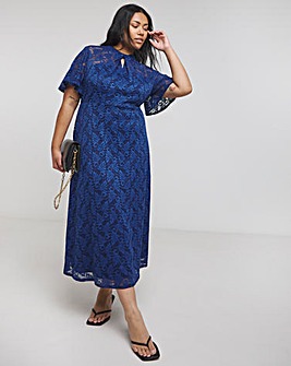 Joanna Hope Value Lace Midi Dress