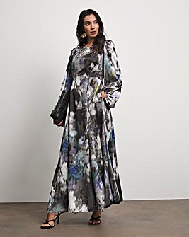 Joanna Hope Satin Maxi Dress