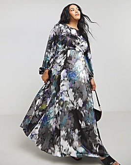 Joanna Hope Satin Maxi Dress