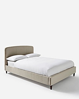 Otto Velvet Bed with Memory Mattress