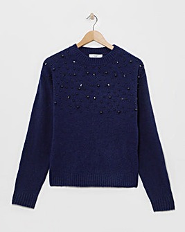 Joanna Hope Embellished Knit Jumper