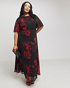 Joanna Hope Crinkle Column Dress