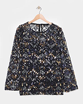 Joanna Hope Beaded Top