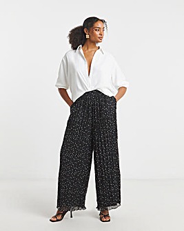 Joanna Hope Crinkle Wide Leg Trousers