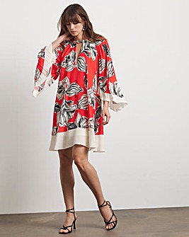 Joanna Hope Bat Wing Shift Dress
