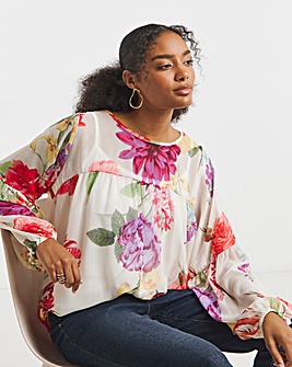 Joanna Hope Romantic Chiffon Blouse