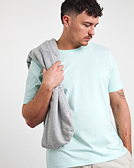 Pure Cotton Crew Neck T-Shirt Long