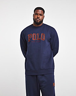 Polo Ralph Lauren Navy Logo Crew Sweat