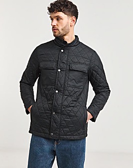 Black Quilted Jacket