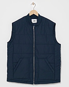 Navy Smart Padded Gilet