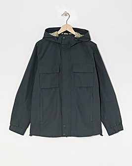 Charcoal Lightweight Chest Pocket Jacket