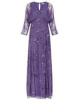 Monsoon Peggy Embellished Maxi Dress