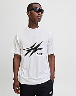 Jack & Jones Sport CNZ Amsterdam Logo T-Shirt