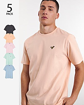 Voi Storm 5 Pack T-Shirt Long length