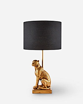 Leopard Base Table Lamp